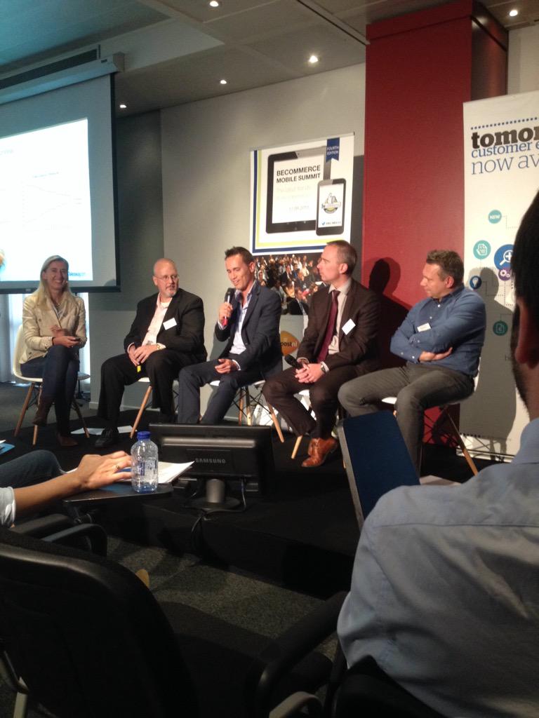 TakeawaycomBE's tweet photo. Our CEO Jitse at the Becommerce Mobile summit debate #BCMS15 #pizza.be http://t.co/TKHwEQCMi5