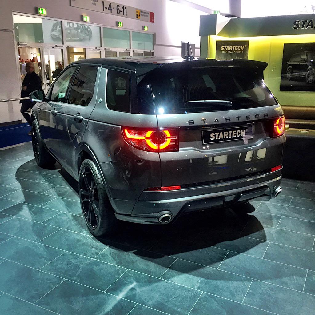 startechuk's tweet photo. Frankfurt was the venue for the world premier of the range of #Startech styling options for the new Discovery Sport. http://t.co/vUQezKmhUC