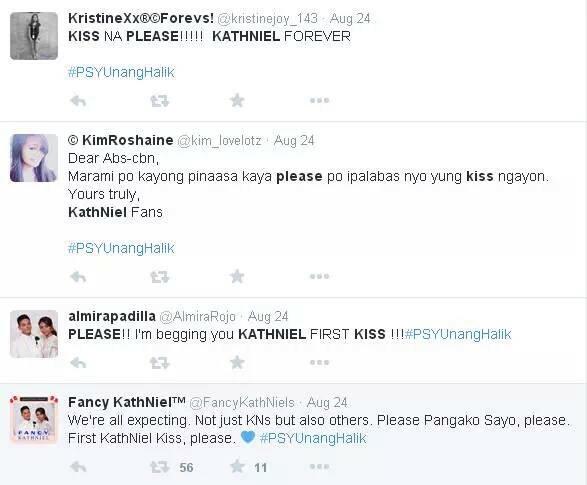 _unonymous's tweet photo. Kahit non-fans kinikilig sa OTWOL. Look at all these KN fans wishing KathNiel to kiss like JD!
#OTWOLMostApprovedKiss http://t.co/o7oxNegcdu