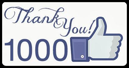Thank you everyone! We have notched up our 1,000th fan! 
goo.gl/Orj5dg