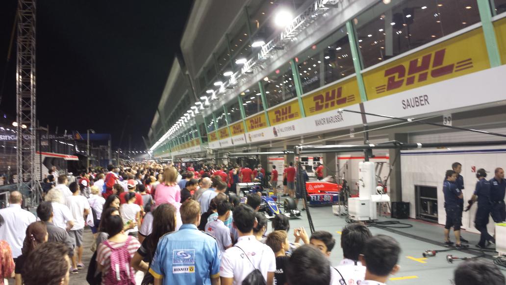Good..Better..VAST!
Just were doing the pit lane walk! It was incredible  at the #F1inSchoolsWF!