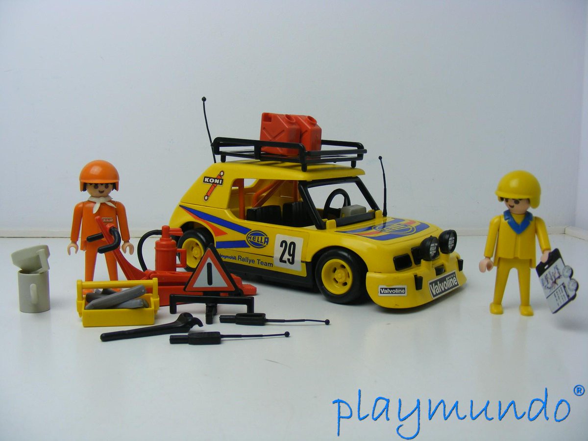 coche rally playmobil