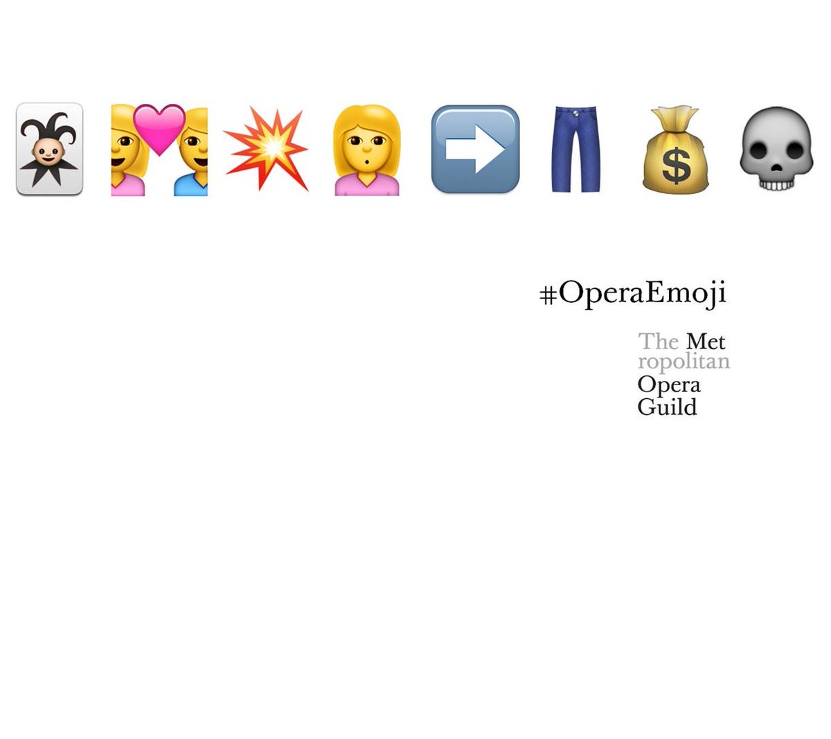 MetOperaGuild's tweet photo. Can you guess this #OperaEmoji? Hint: the opera is based on a play by Victor Hugo! http://t.co/oyLivEF3kl