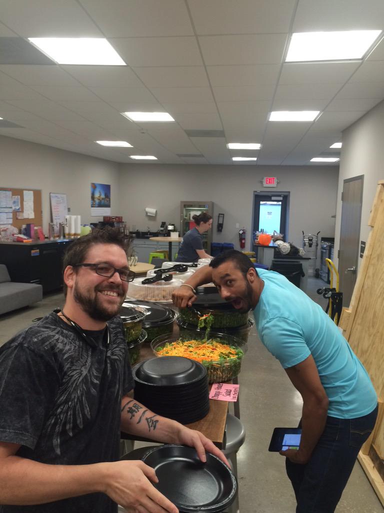 BlueAcornHR's tweet photo. Catered lunch from @HubeeDs http://t.co/Jj76QFqnlM