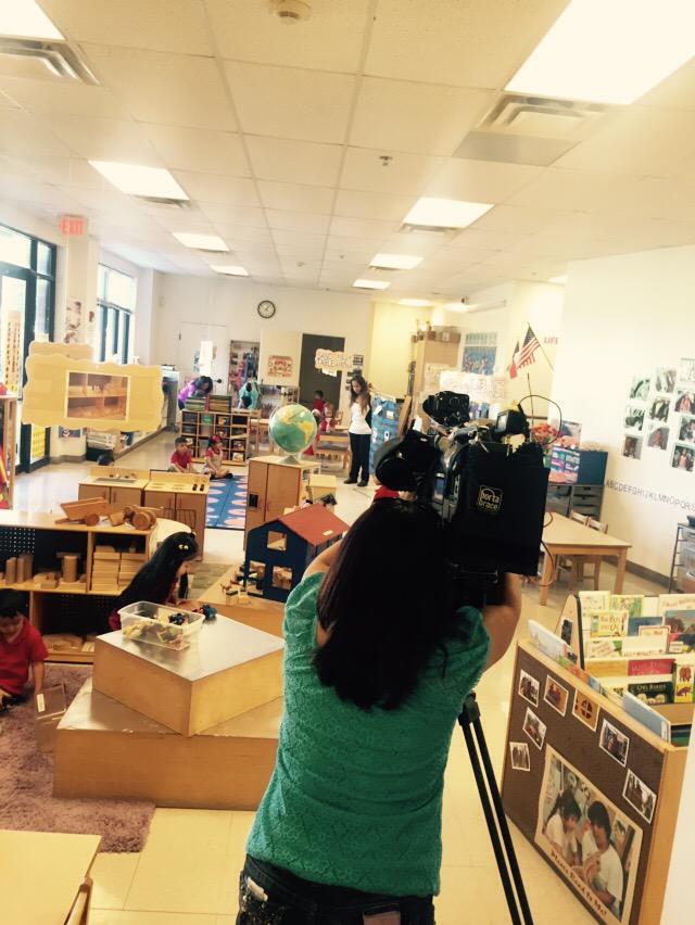 momentous's tweet photo. A little behind-the-scenes peek at today's visit by @UnivisionDallas to help spotlight #NTXGivingDay. @inroom209 http://t.co/jqpnVKMavq