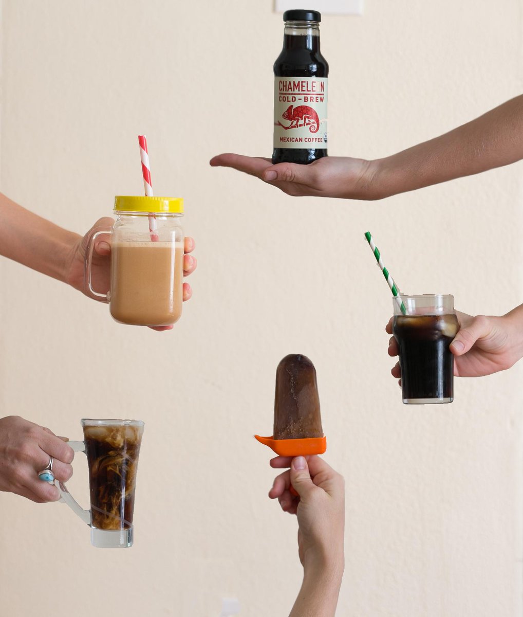 ChameleonCoffee's tweet image. One reason why we love Cold-Brew? The endless possibilities! #CoffeeEvolved #MixThingsUp