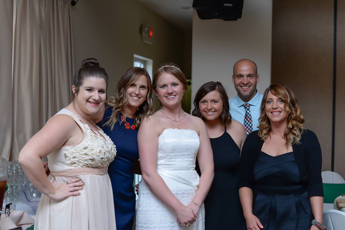 1808Bistro's tweet image. #tbt to that one Saturday we all had the night off together! #1808wedding #dancingfools #serversnightout