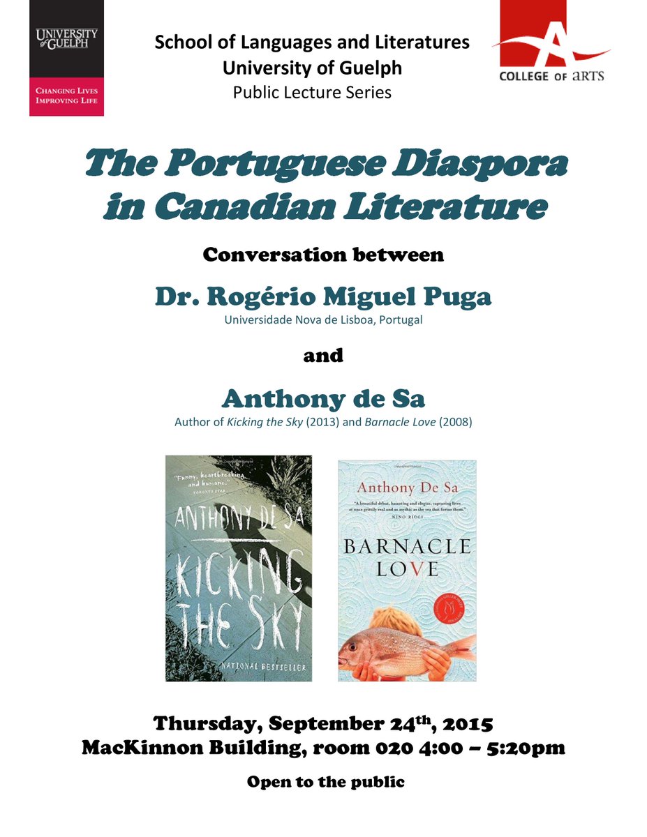 UoGEuro's tweet photo. Join us for the @SOLAL_UofGuelph Public Lecture Series - Thursday (Sept 24) @MackinnonBuilding Rm 020, from 4:00-5:20 http://t.co/F2moqYcAJo