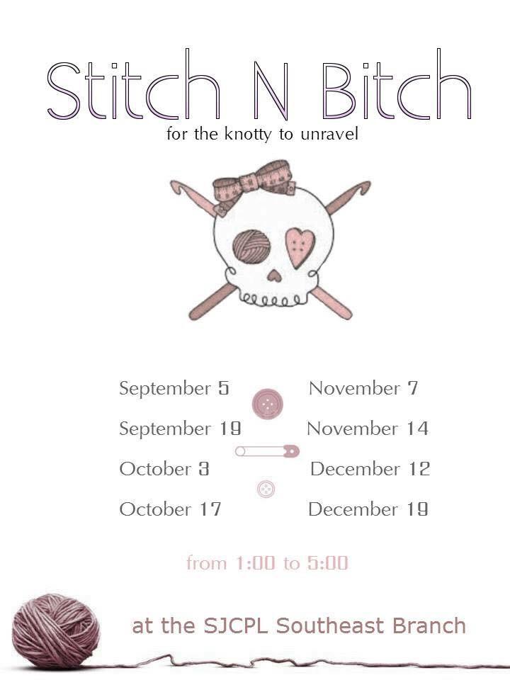 JackieRockArt's tweet photo. #yarn #StringNThings, bring #crochet #hooks &amp; #knitting #needles to #StJohnsCountyPublicLibrary #StAugustine #Florida http://t.co/4NjeIVBoWE