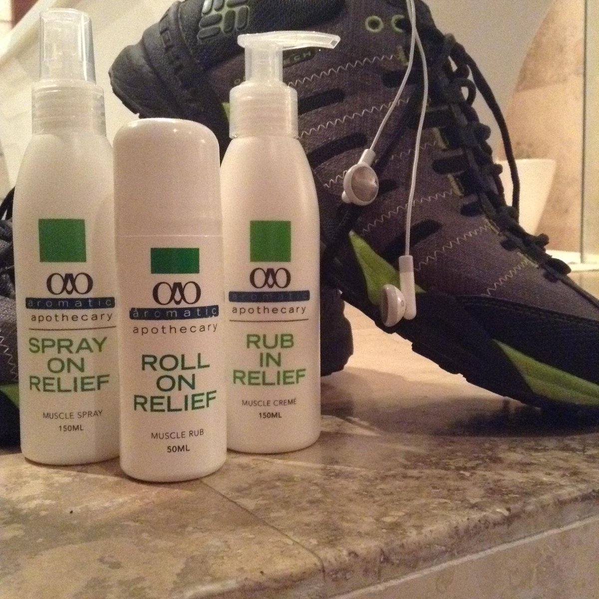 AromaticApoth's tweet photo. For all the @CTMarathon participants running this weekend, give our Relief Trio a go. http://t.co/TBb85rQg76 http://t.co/QVGC184CNV