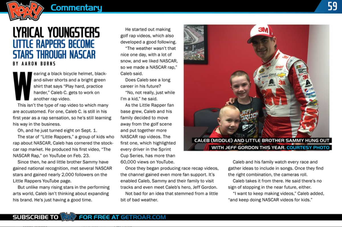 littlerappers's tweet photo. Check out #TheChase Issue from @NPPmag! Special Thanks for the article on Little Rappers! http://t.co/YgKQ7TAI4Q http://t.co/qtVJLyW6wm