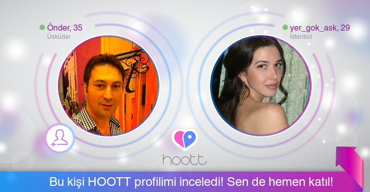 #HOOTTapp Yakınındaki kişilerle sohbet etmek için HOOTT indir. HOOTT harika! goo.gl/jPUaB0