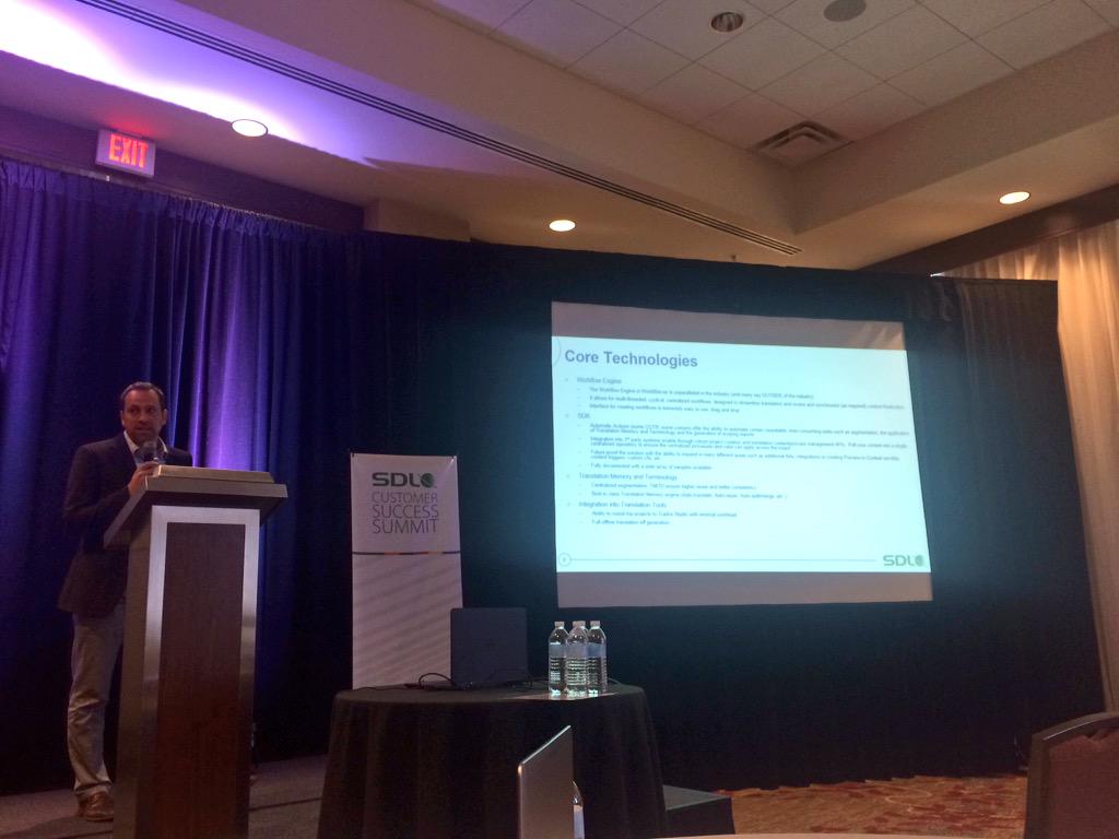 SDLlanguage's tweet image. Eric Hodge of @sdl demonstrates how automated translation and #WorldServer supports @compassion initiatives.