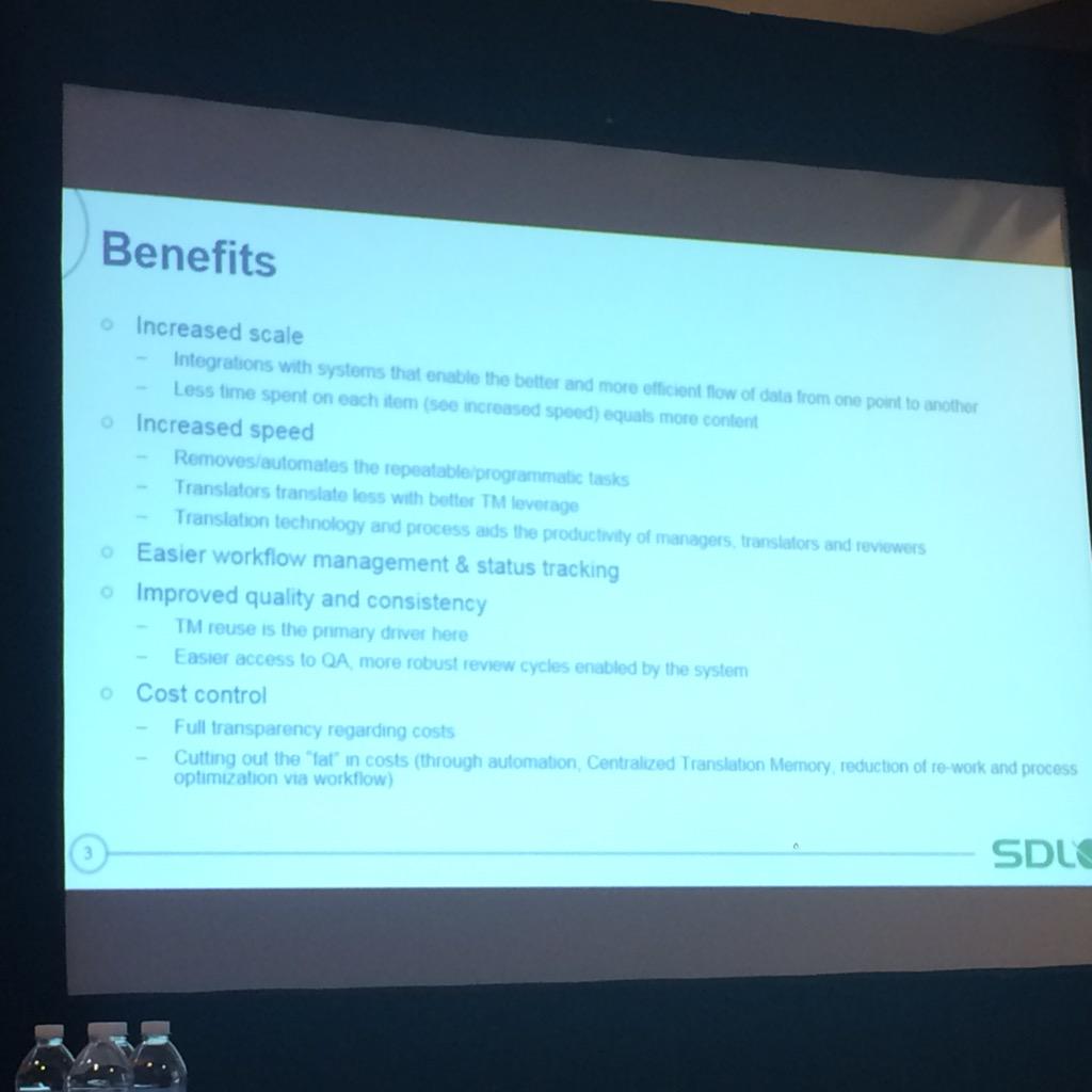 SDLlanguage's tweet image. Eric Hodge of @sdl demonstrates how automated translation and #WorldServer supports @compassion initiatives.