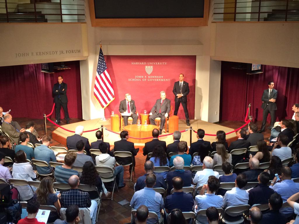 mwindle's tweet image. I feel lucky to hear a former Israeli PM at the @JFKJrForum tonight.  #baraktalk