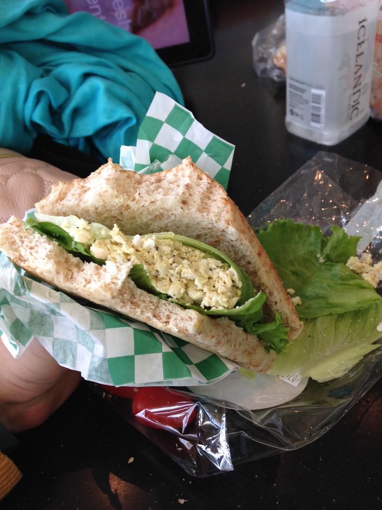 LITRobin's tweet photo. Dear #PearsonAirport, please tell me what create these "eggs" came from. #13dollarswellspent #sarcasm http://t.co/MszXnHxTFv
