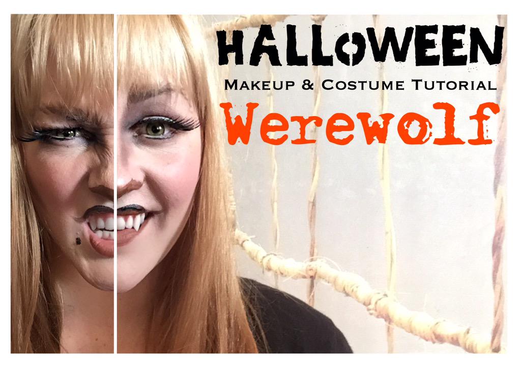 artsavanna's tweet image. Coming to my YouTube page tomorrow!
#HalloweenTutorial #Werewolf #halloweencostumeideas