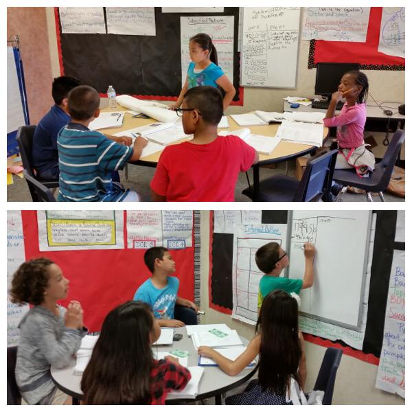 MayRanch's tweet photo. 4th graders working together doing #avid tutorials to help each other with difficult math concepts #wranglersrock http://t.co/ogtYQoNm3q