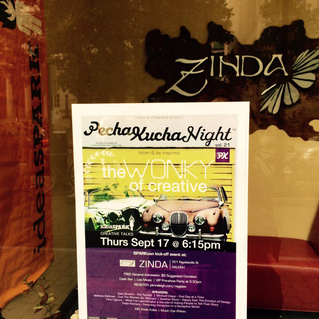 AnnetteShope's tweet image. @SPARKconner @pknraleigh good energy @Zinda tonight for Ideaspark #SPARKconX C&apos;mon down #creativity