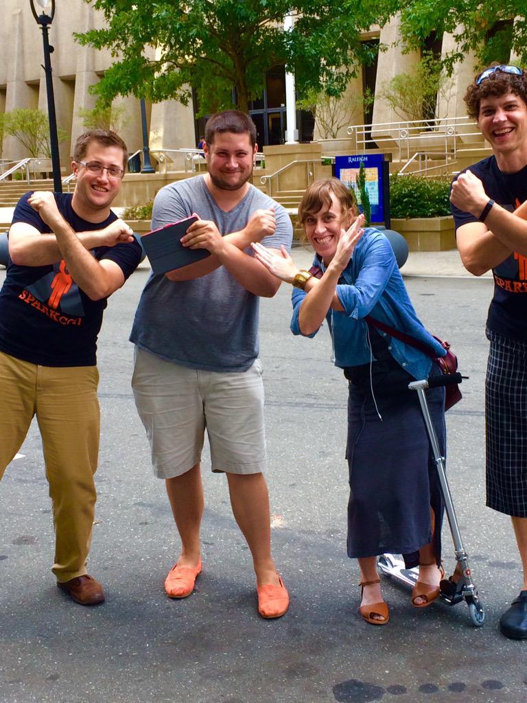 AnnetteShope's tweet image. @SPARKconner @pknraleigh good energy @Zinda tonight for Ideaspark #SPARKconX C&apos;mon down #creativity