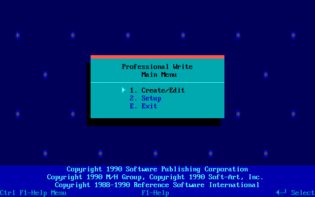 dstamato's tweet photo. En los inicios de los 90, y antes que el Word, este era mi primer procesador de textos digital #professionalwrite http://t.co/4xyf6pjIMM