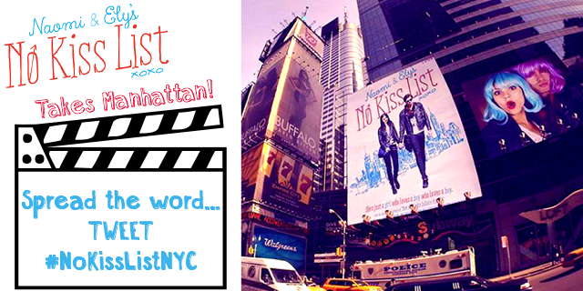 ProudOfMcCurdy's tweet photo. .@NoKissList is taking over #NYC! Spread the word - TWEET #NoKissListNYC! @VictoriaJustice - http://t.co/fw1CZveiVg http://t.co/9RWZucnBaV