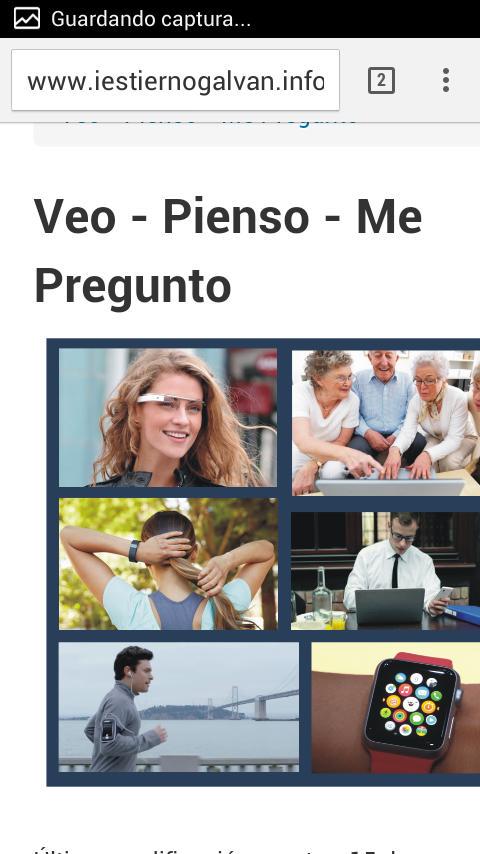 isabel6_98's tweet photo. La tecnología siempre nos acompaña #TICTAC15 #veopiensomepregunto http://t.co/jZzgfffpo7