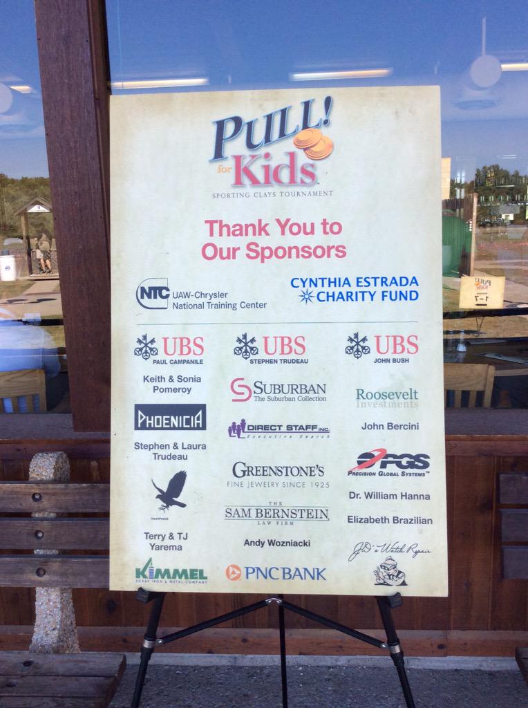 ChildSafeMI's tweet photo. Our incredible #sponsors at #pullforkids @ChildSafeMI http://t.co/xkxe4Dnu1s