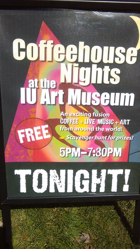 FosterQuad's tweet photo. Looking for something to do tonight? Why not check out the Art Museum? @IUArtMuseum  #FOSTERcommunity http://t.co/XY6YDc7q81