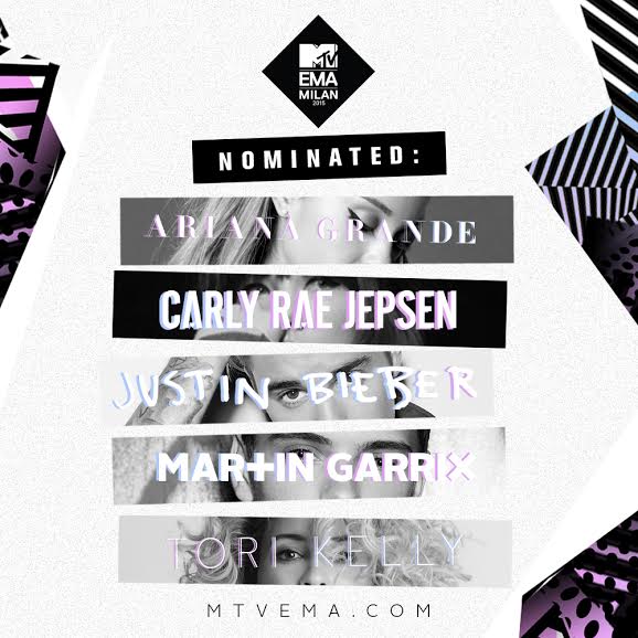 SB_Projects's tweet image. VOTE! @arianagrande, @carlyraejepsen, @justinbieber, @martingarrix &amp;amp; @torikelly for @MTVEMA: mtvema.com