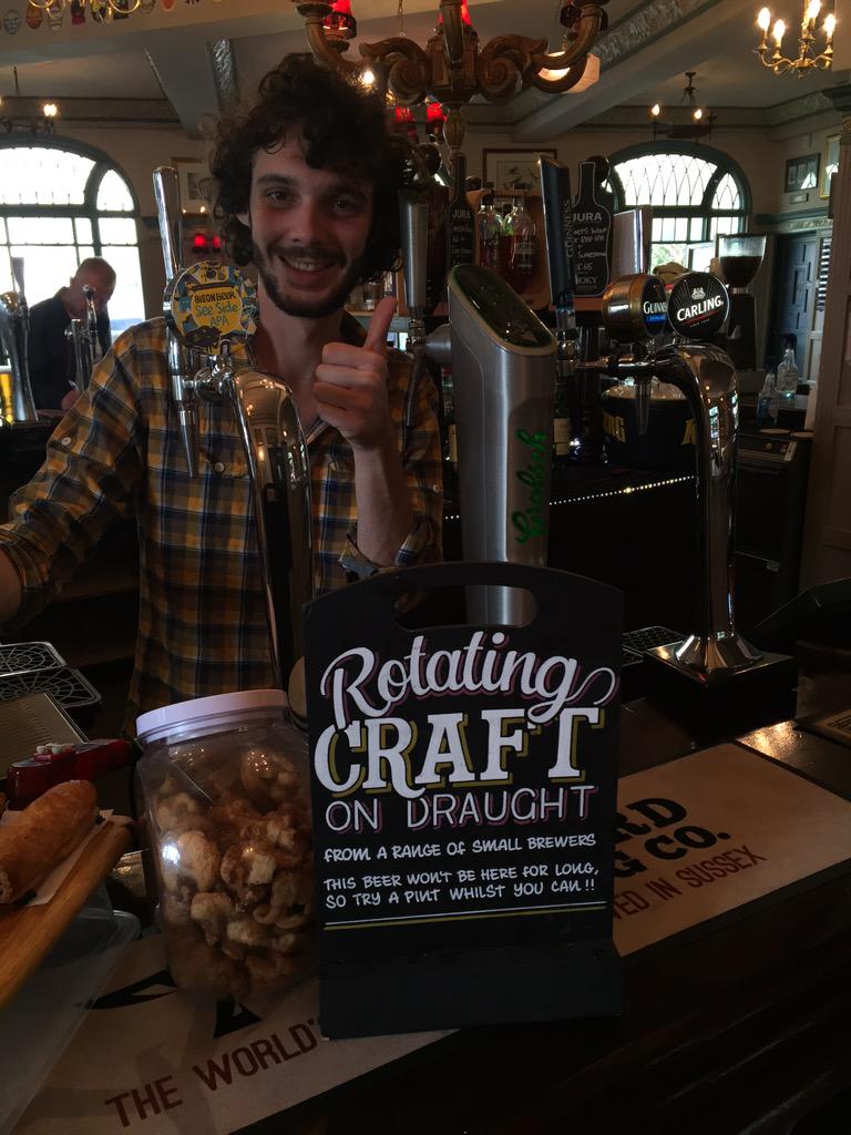 Guess what's on draught at <a href="/GC_Brighton/">Good Companions Pub</a>