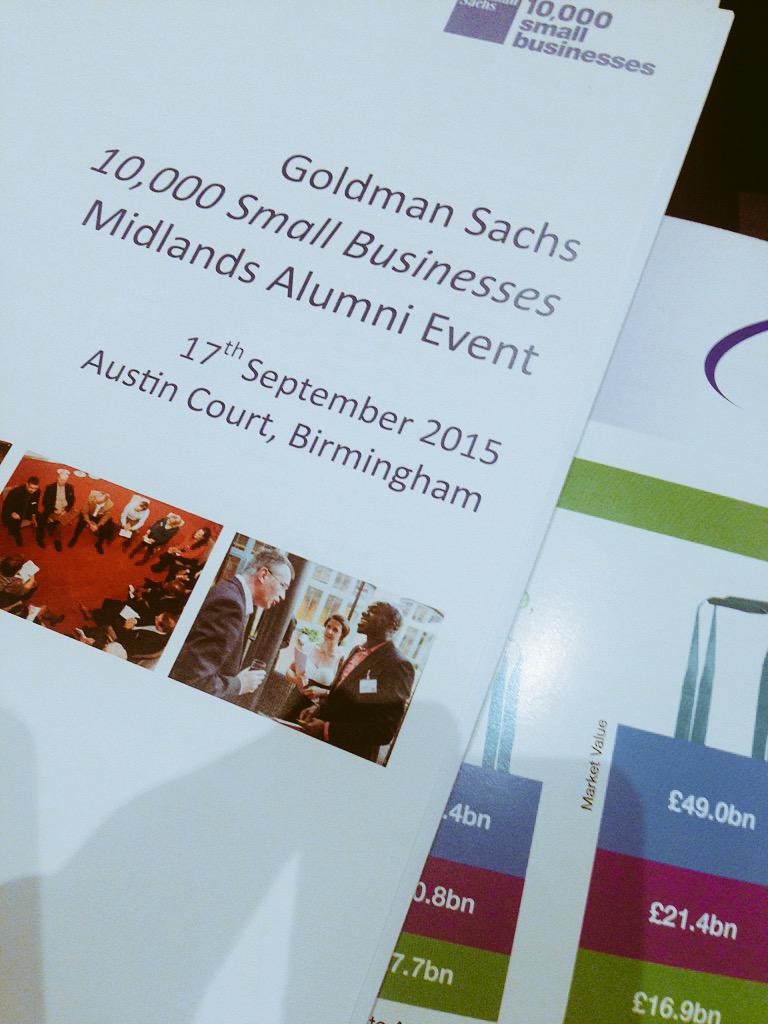 Always a #pleasure to see old and new friends <a href="/10ksbMidlands/">10ksbMidlands</a> <a href="/GoldmanSachs/">Goldman Sachs</a> #business #entrepreneur #Birmingham #grow