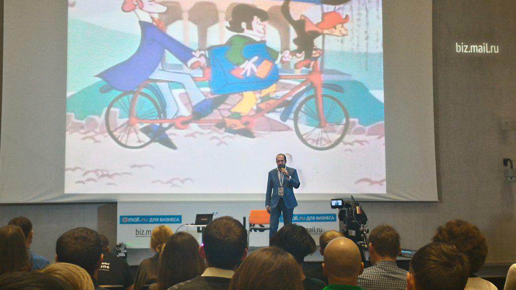 inside_vk's tweet photo. Александр Ларьяновский, Skyeng (школа английского по скайпу) #Biztalks http://t.co/Lgyttcz1j2
