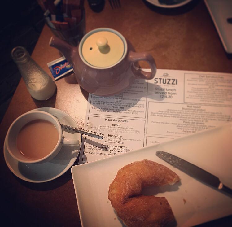 HIF2016's tweet photo. We went to Harrogate's independent cafe @STUZZIHARROGATE today and had a lovely time! #harrogate #indie #cafe #HIF16 http://t.co/5APka4EIWa
