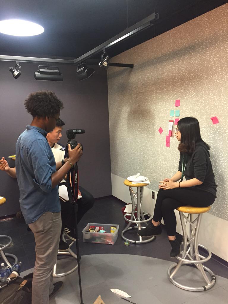 MSUCreatives's tweet photo. We're having a lot of fun interviewing these students from China and we certainly are learning a lot from them! http://t.co/uRvmpZePiR