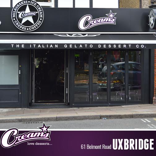 Creams Cafe on Twitter "For all your dessert needs! Creams Cafe