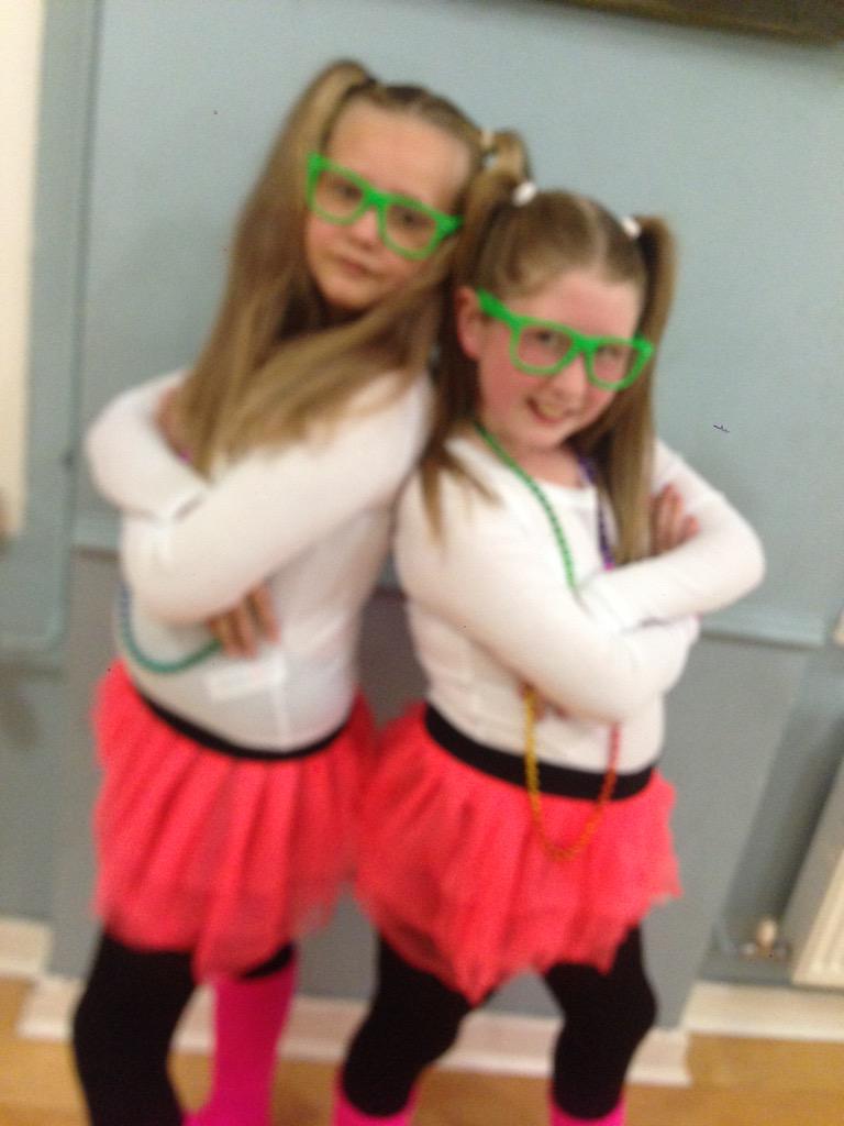 KaceyPEEK's tweet photo. Our 80s Rockers getting ready to film their music video #ArtsAward http://t.co/BfcdpllNfR
