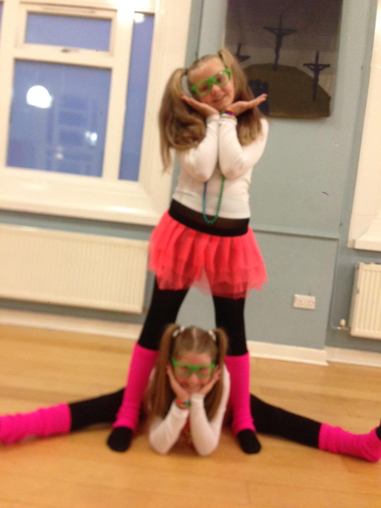 KaceyPEEK's tweet photo. Our 80s Rockers getting ready to film their music video #ArtsAward http://t.co/BfcdpllNfR