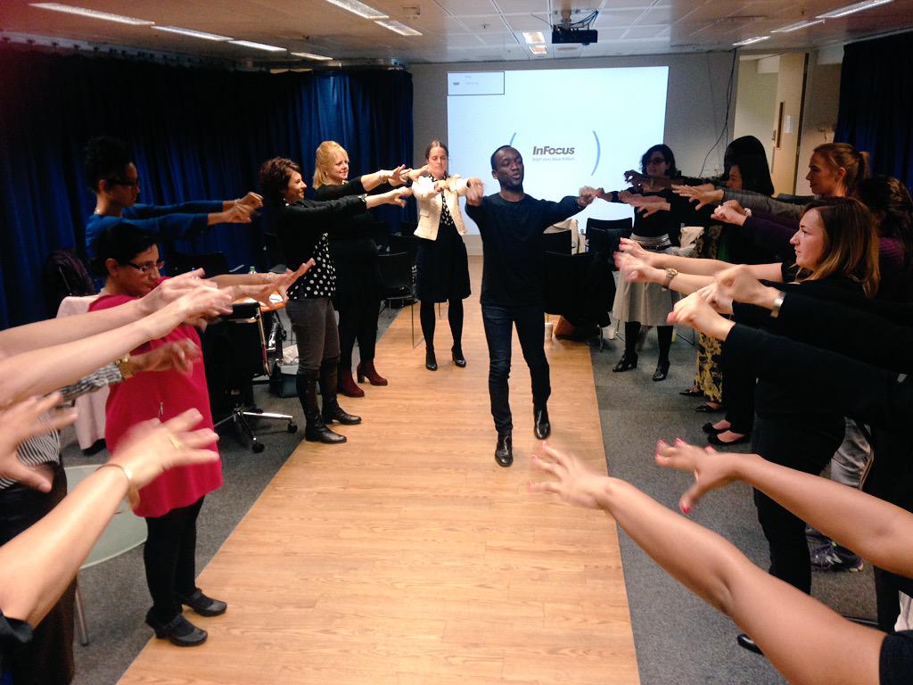 bloomingfoundrs's tweet photo. Practical exercises with @JothamAnnan @IWLondon to improve your vocal presence. #FemaleFounders #startups #pitching http://t.co/hZgDwKOCgQ