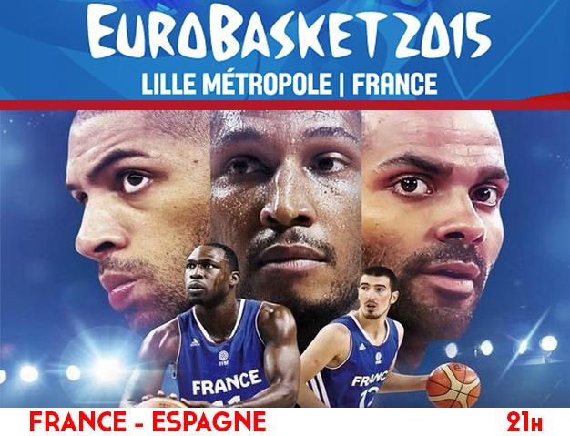 Webplayer_'s tweet image. #France - #Espagne coup d&apos;envoi sur: buff.ly/1FOYraU #FRAESP #Gasol #Parker #Eurobasket2015 #DIRECT #GRATUIT