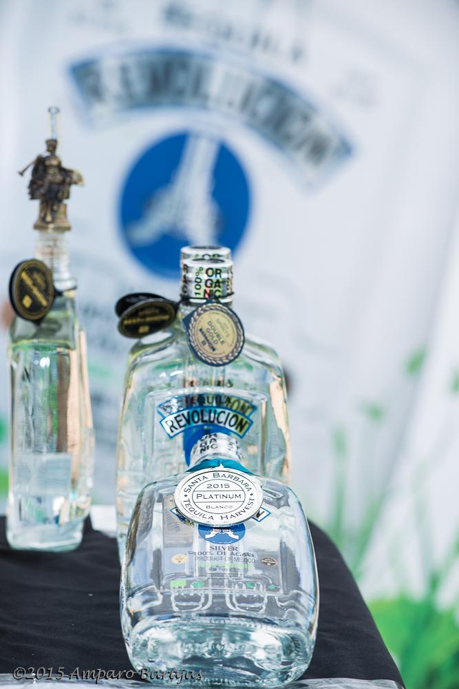 Tequila REVOLUCION Silver 100% Organic won the Platinum Medal at the Santa Barbara Tequila Harvest Festival 2015
