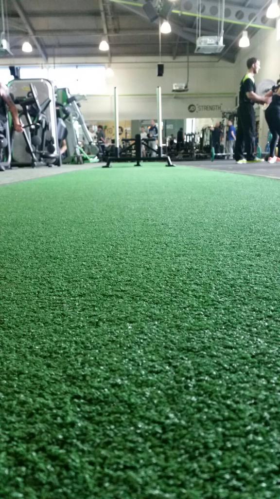 JDGyms's tweet photo. Huge improvements at JD Gyms Hull this week, including the installation of a prowler track  #HullHour @HullHour http://t.co/FmdX9yssfV