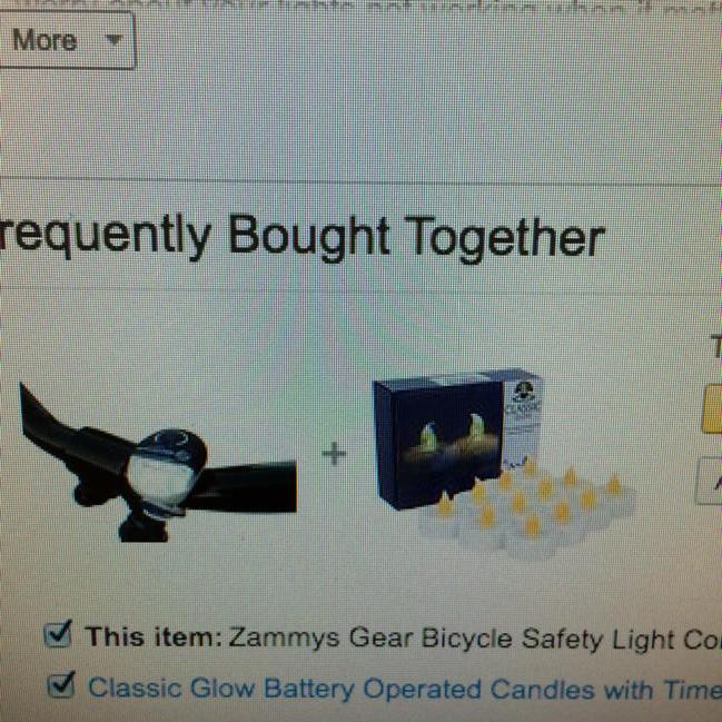 chillywinter's tweet photo. Because when you need a bike light you almost always need a set of plastic candles to go with. Duh http://t.co/tSa5Exuys2