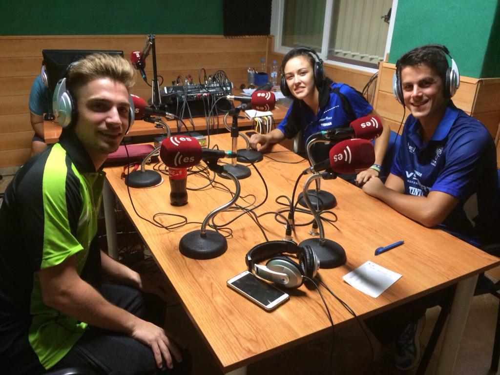 Muchas gracias a todo equipo @PolideportivoGR por su acogida en los estudios y ofrecer @ctmciudadgranad protagonismo