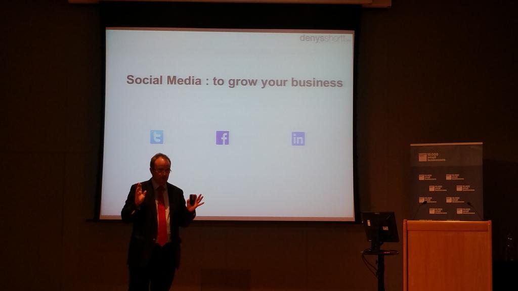 I love Social Media too <a href="/DenysShortt/">Denys C Shortt OBE</a> and <a href="/GS10KSmallBiz/">10,000 Small Businesses</a>! So glad you do too! #10ksbMidlandsAlumni #innovation
