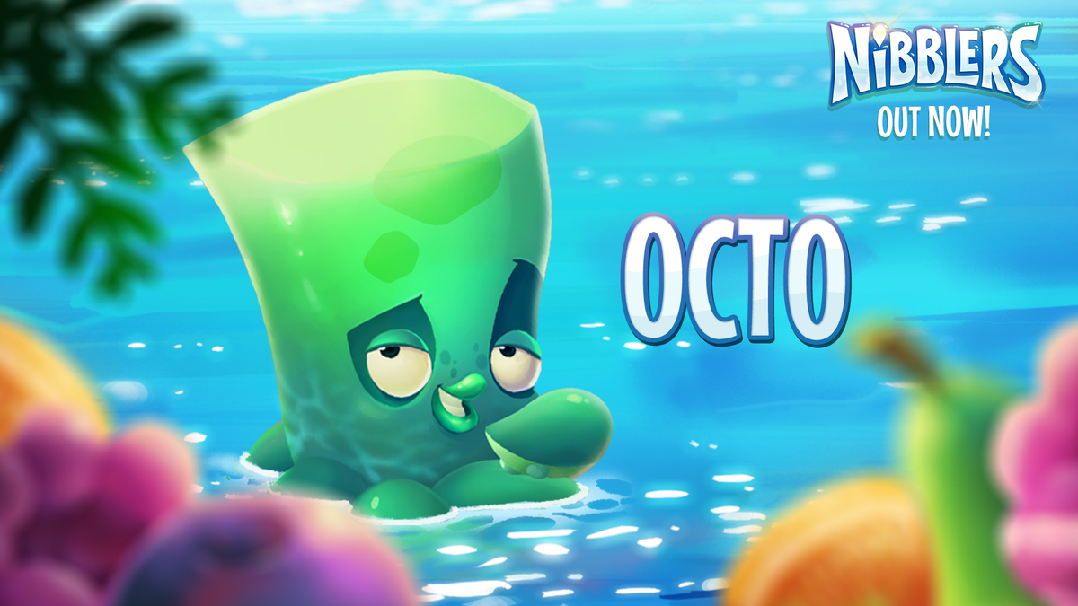 Meet Octo! Octo is a real charmer. With his three octopus hearts, this lovesick nibbler just wants someone to love.