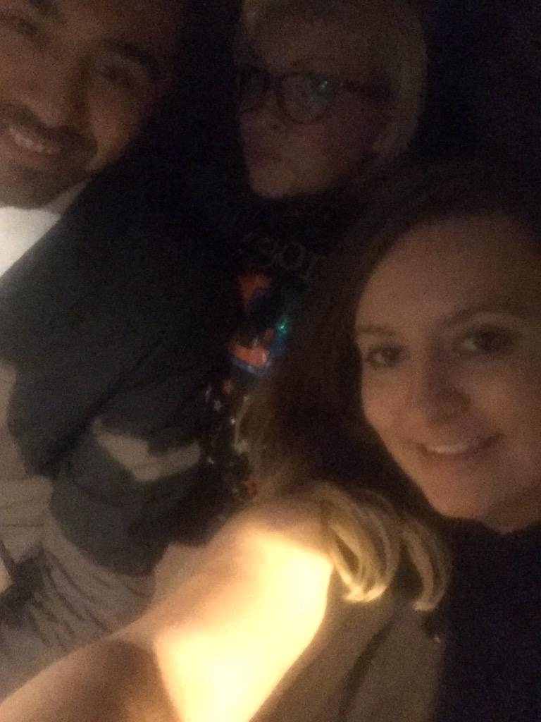 Chrissystracey's tweet photo. @chesterfreitas @AmyRosieW our driving home selfie ...... After a few glasses of wine! http://t.co/7Nc1qpqzAa
