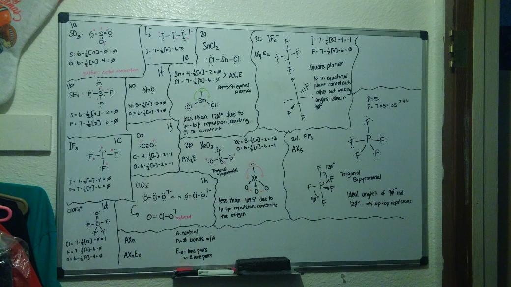 LVLollyPopKid's tweet image. This is how we do.....
#ClosetChemistry #LewisDot #MolecularGeometry #AdvancedInorganicChemistry