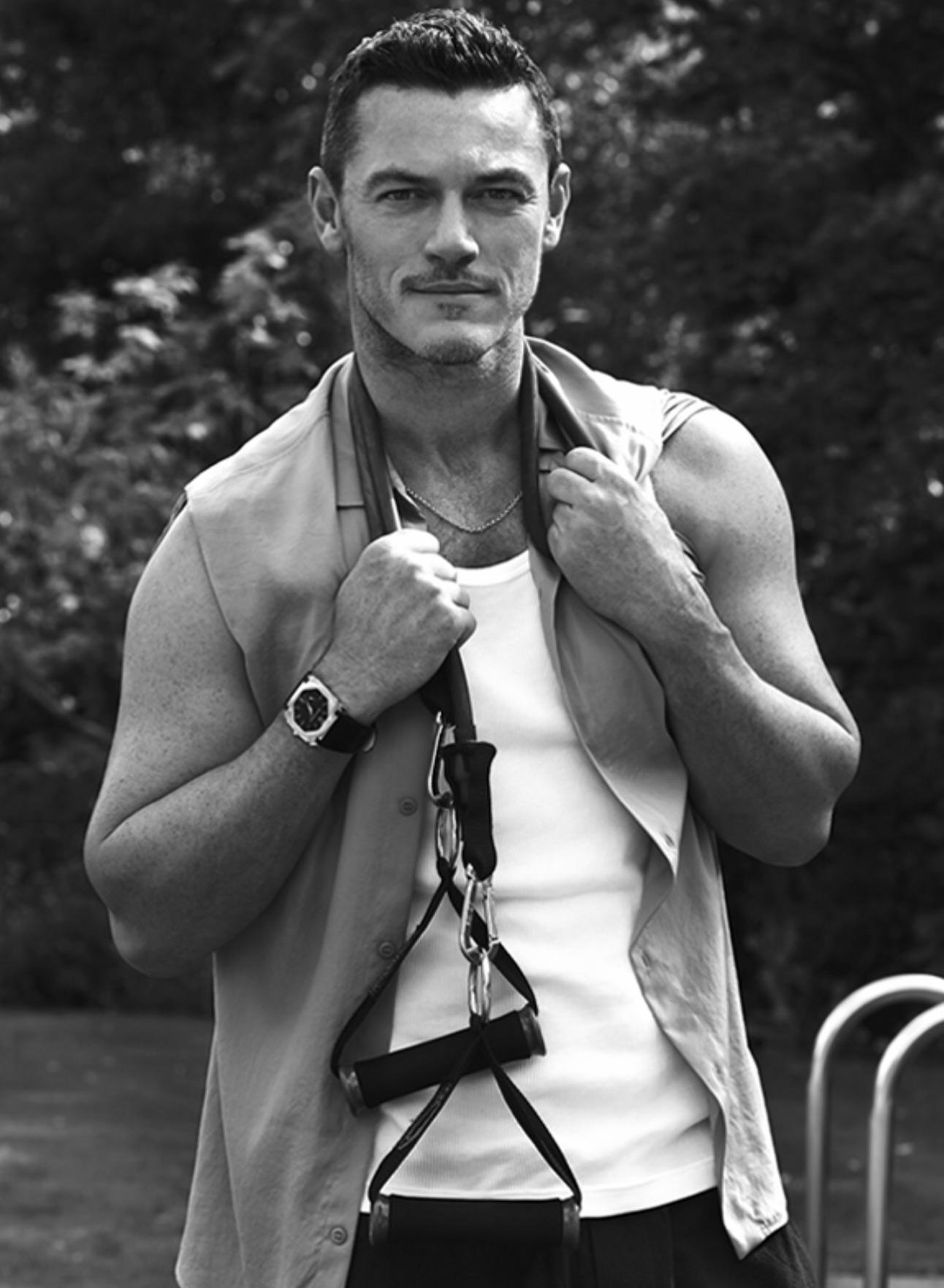 Luke Evans moustache on Twitter "Luke Evans by Alan Clarke Photography