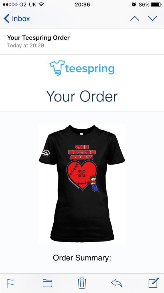 TheGirlyGamer15's tweet image. I did say I would buy one 😂 #ButtonArmy @JackButton35560